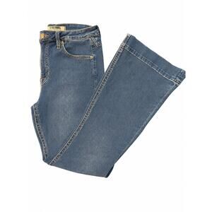 Rock & Roll Denim Trouser Flare Jeans High Rise Size 30 x 34